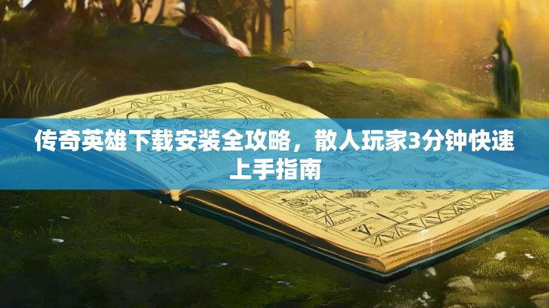 传奇英雄下载安装全攻略，散人玩家3分钟快速上手指南