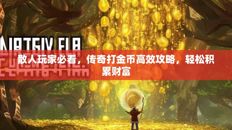 散人玩家必看，传奇打金币高效攻略，轻松积累财富