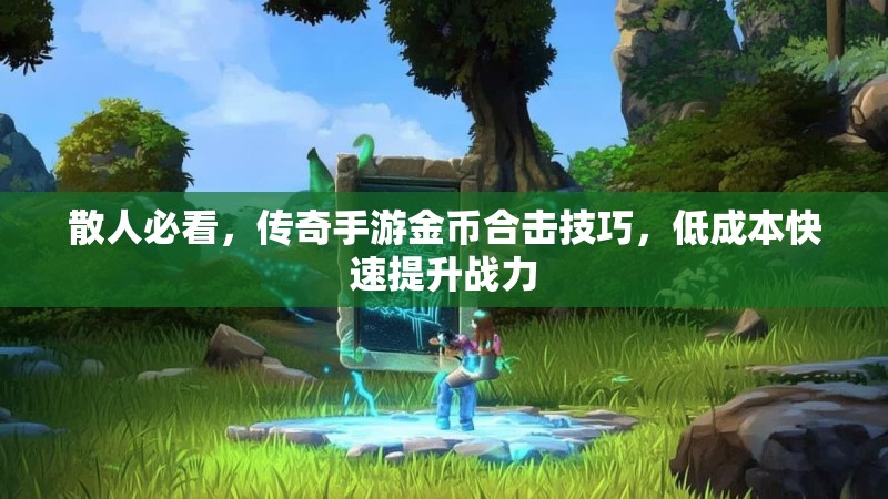 散人必看，传奇手游金币合击技巧，低成本快速提升战力