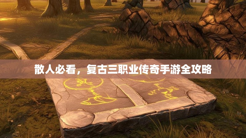 散人必看，复古三职业传奇手游全攻略