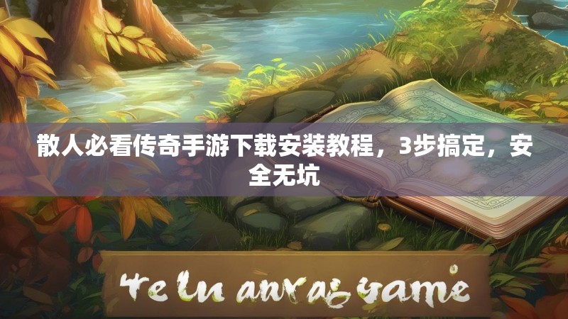 散人必看传奇手游下载安装教程，3步搞定，安全无坑