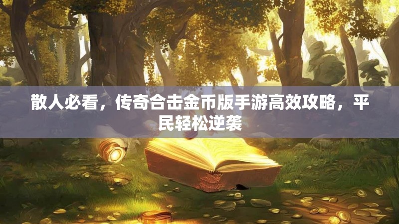 散人必看，传奇合击金币版手游高效攻略，平民轻松逆袭