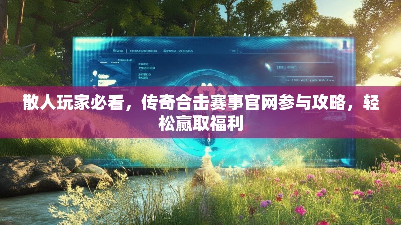 散人玩家必看，传奇合击赛事官网参与攻略，轻松赢取福利