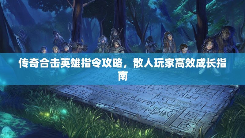 传奇合击英雄指令攻略，散人玩家高效成长指南