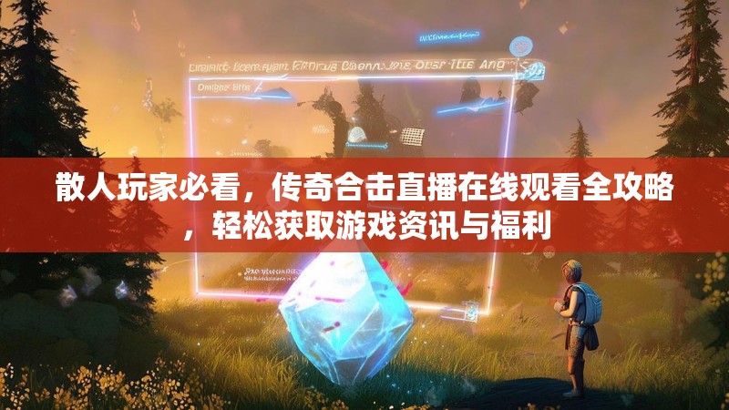 散人玩家必看，传奇合击直播在线观看全攻略，轻松获取游戏资讯与福利