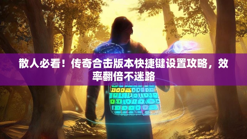 散人必看！传奇合击版本快捷键设置攻略，效率翻倍不迷路