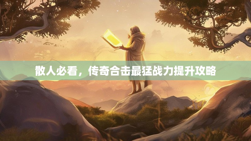 散人必看，传奇合击最猛战力提升攻略