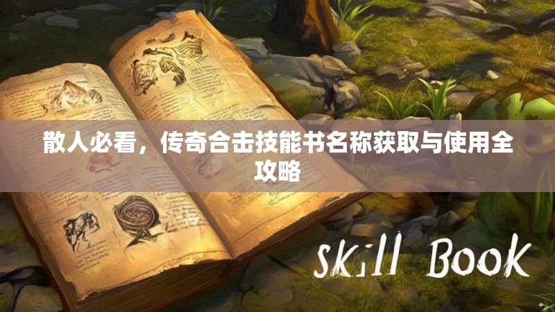 散人必看，传奇合击技能书名称获取与使用全攻略