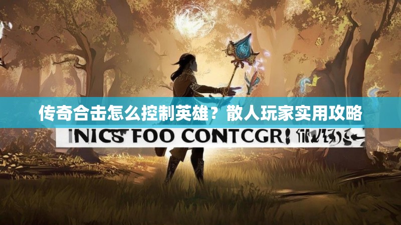传奇合击怎么控制英雄？散人玩家实用攻略
