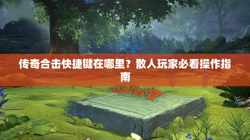 传奇合击快捷键在哪里？散人玩家必看操作指南