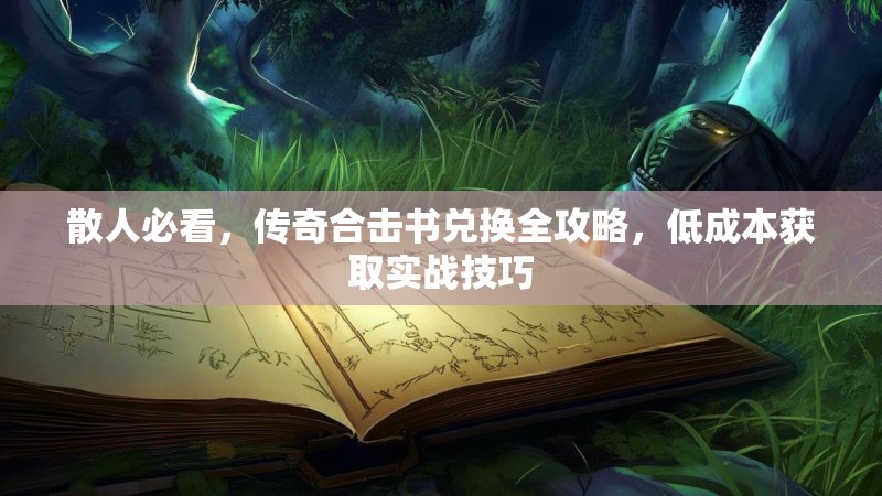 散人必看，传奇合击书兑换全攻略，低成本获取实战技巧
