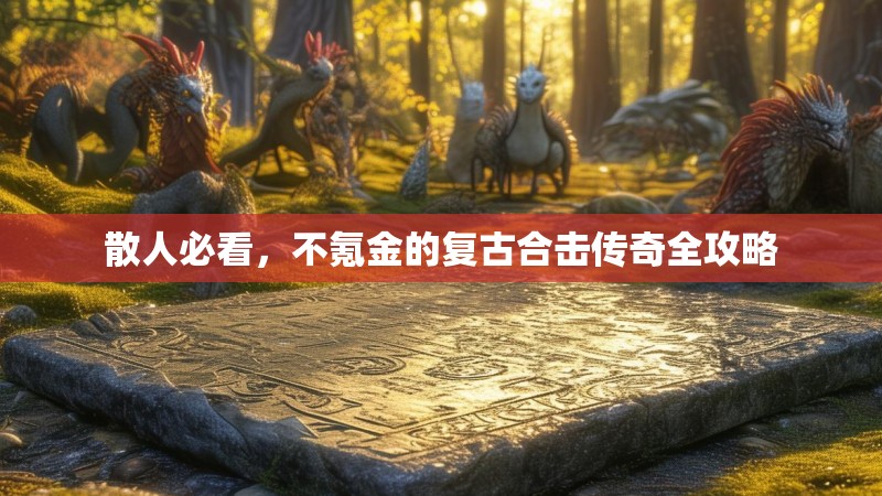 散人必看，不氪金的复古合击传奇全攻略