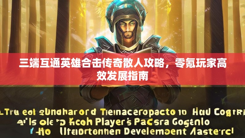 三端互通英雄合击传奇散人攻略，零氪玩家高效发展指南