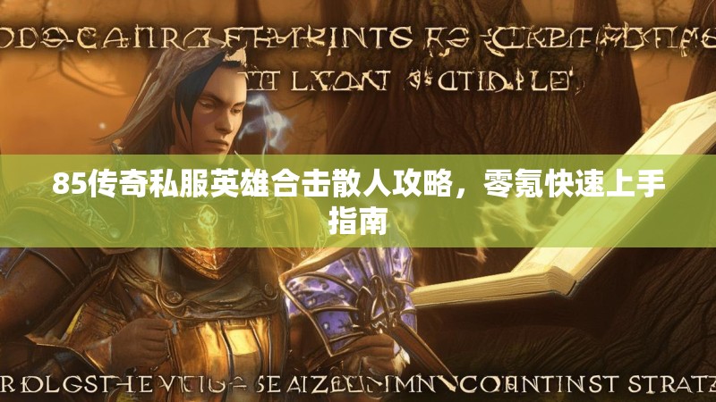 85传奇私服英雄合击散人攻略，零氪快速上手指南