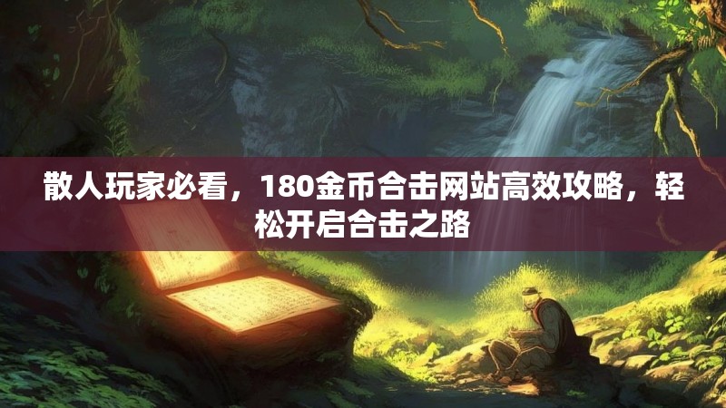散人玩家必看，180金币合击网站高效攻略，轻松开启合击之路