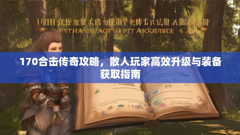 170合击传奇攻略，散人玩家高效升级与装备获取指南